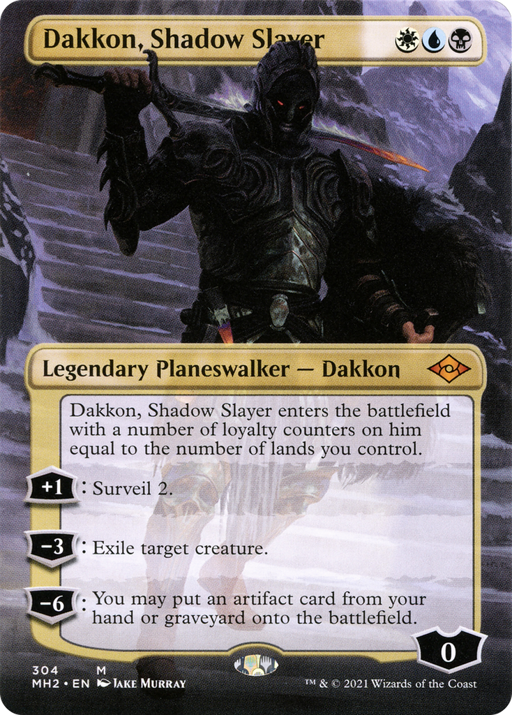 Magic: The Gathering - Dakkon, Shadow Slayer - Modern Horizons 2