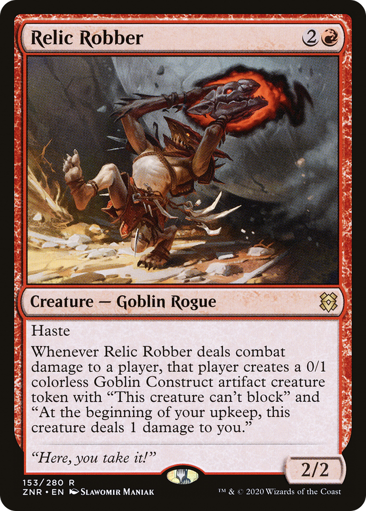 Magic: The Gathering - Relic Robber Foil - Zendikar Rising