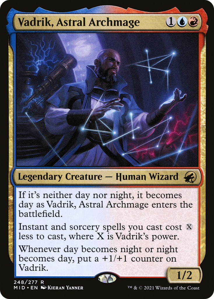 Magic: The Gathering - Vadrik, Astral Archmage - Innistrad: Midnight Hunt