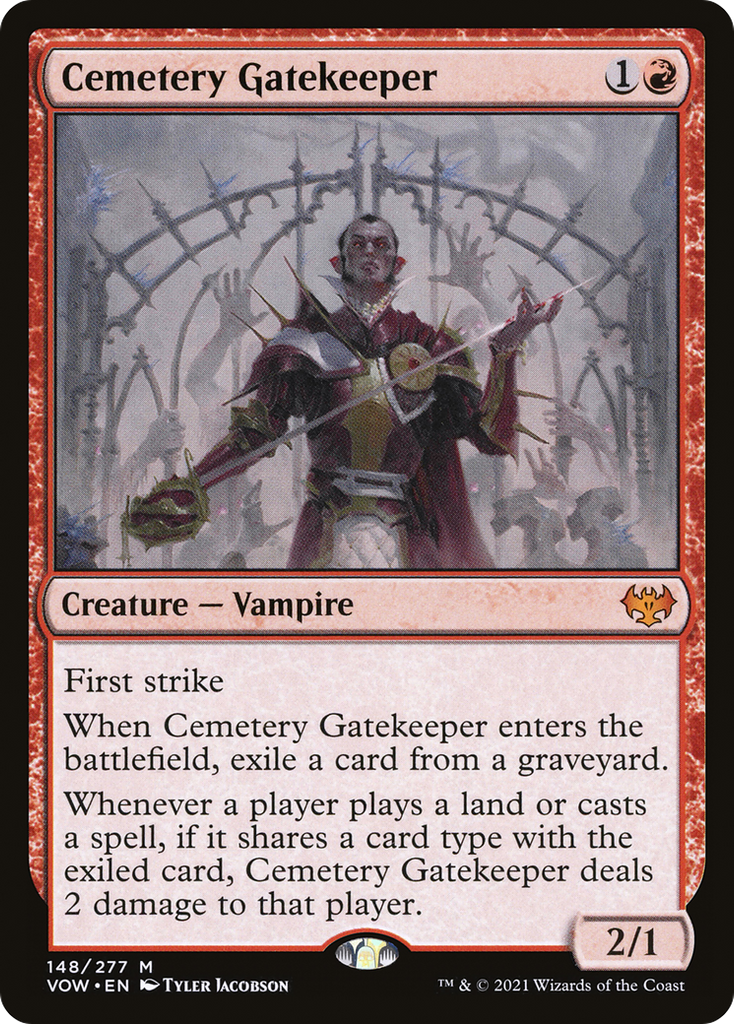 Magic: The Gathering - Cemetery Gatekeeper - Innistrad: Crimson Vow