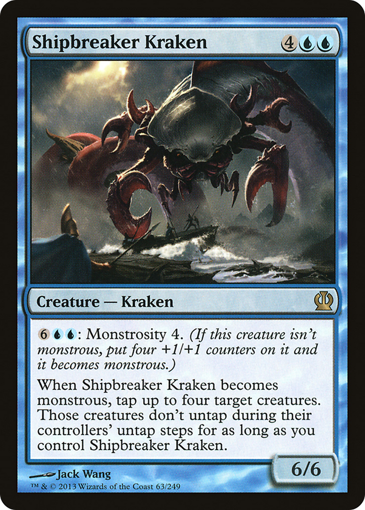 Magic: The Gathering - Shipbreaker Kraken - Theros