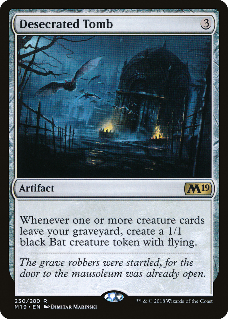 Magic: The Gathering - Desecrated Tomb - Core Set 2019