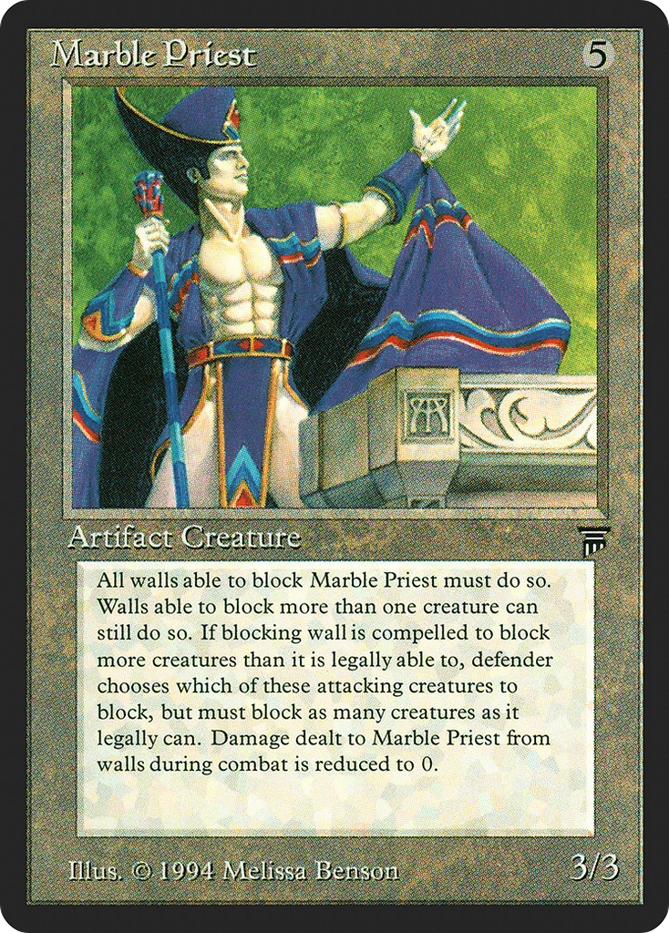 Magic: The Gathering - Marble Priest - Legends