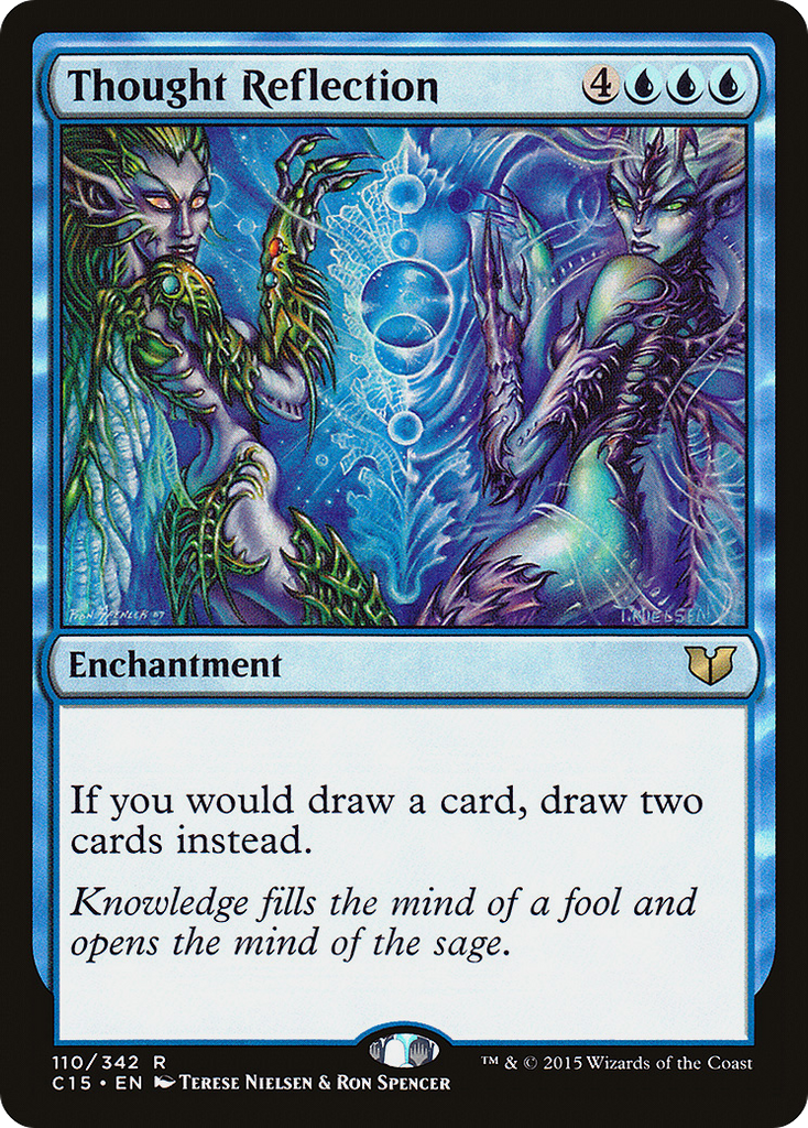 Magic: The Gathering - Thought Reflection - Commander 2015