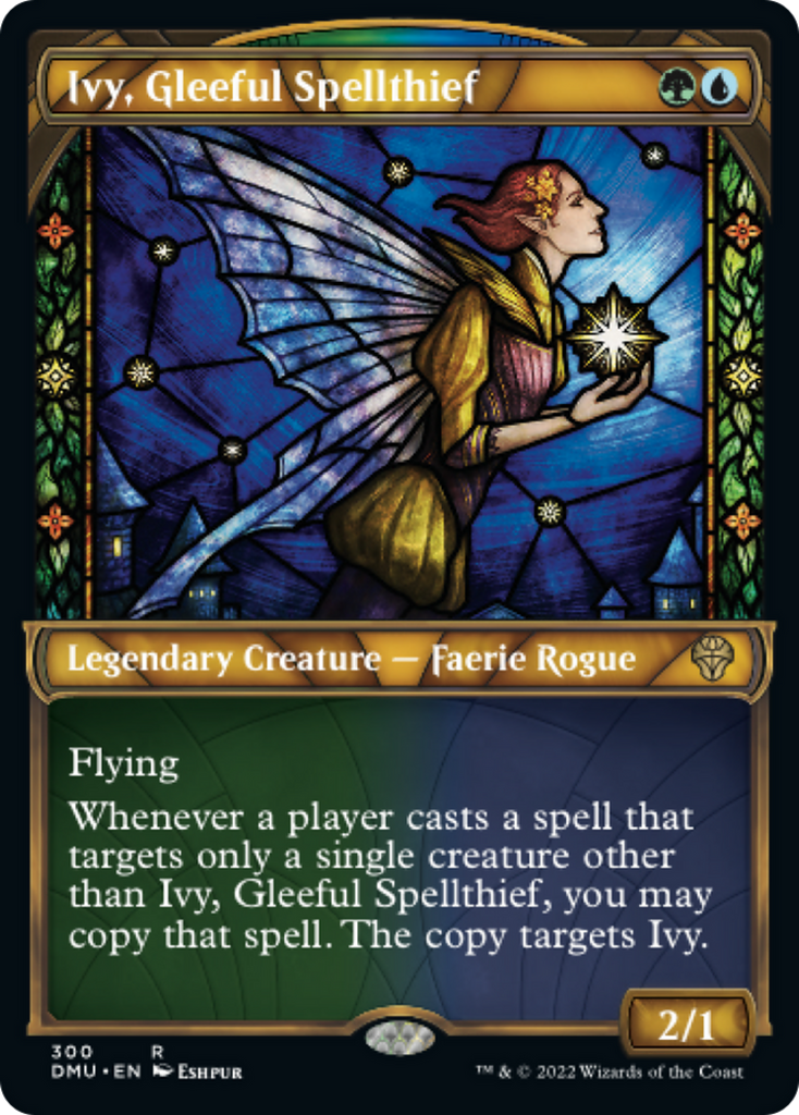 Magic: The Gathering - Ivy, Gleeful Spellthief Foil - Dominaria United