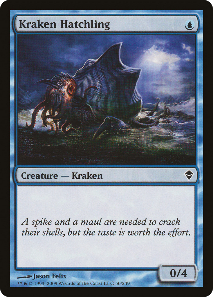 Magic: The Gathering - Kraken Hatchling - Zendikar