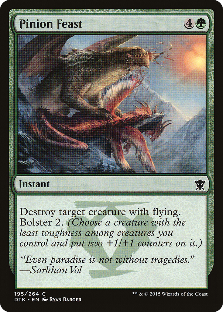 Magic: The Gathering - Pinion Feast - Dragons of Tarkir