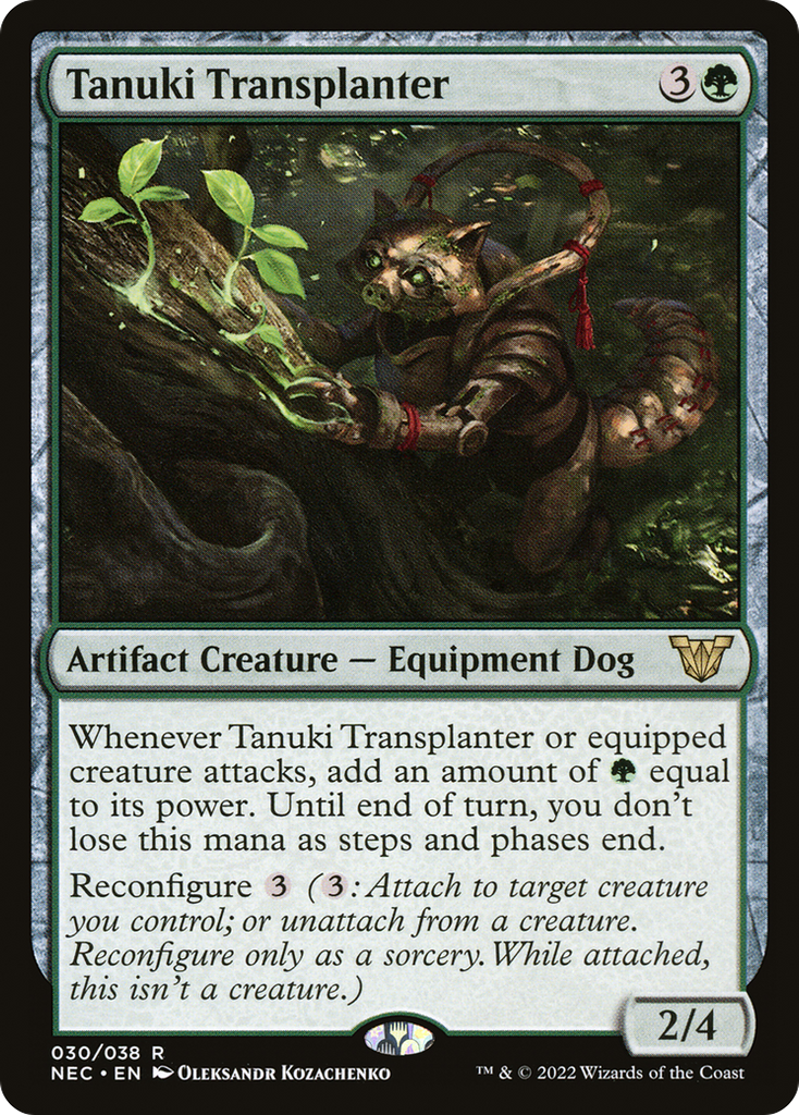 Magic: The Gathering - Tanuki Transplanter - Neon Dynasty Commander