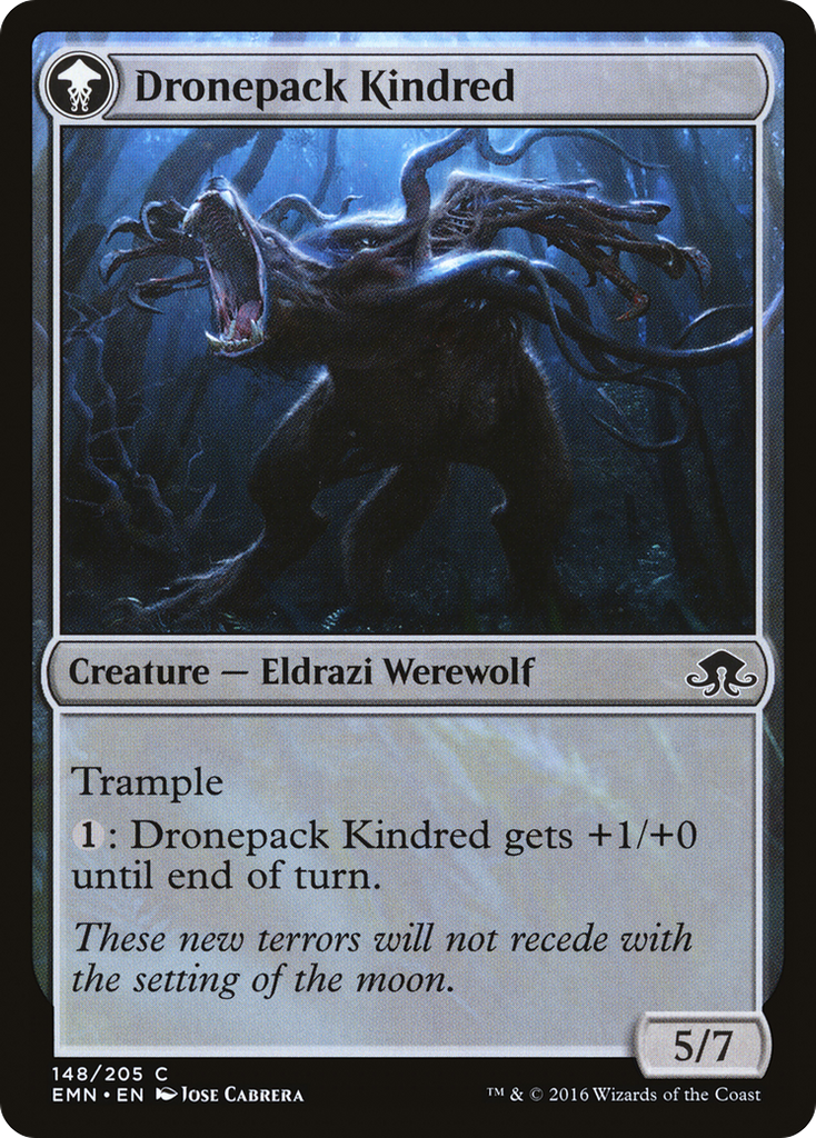 Magic: The Gathering - Vildin-Pack Outcast // Dronepack Kindred - Eldritch Moon