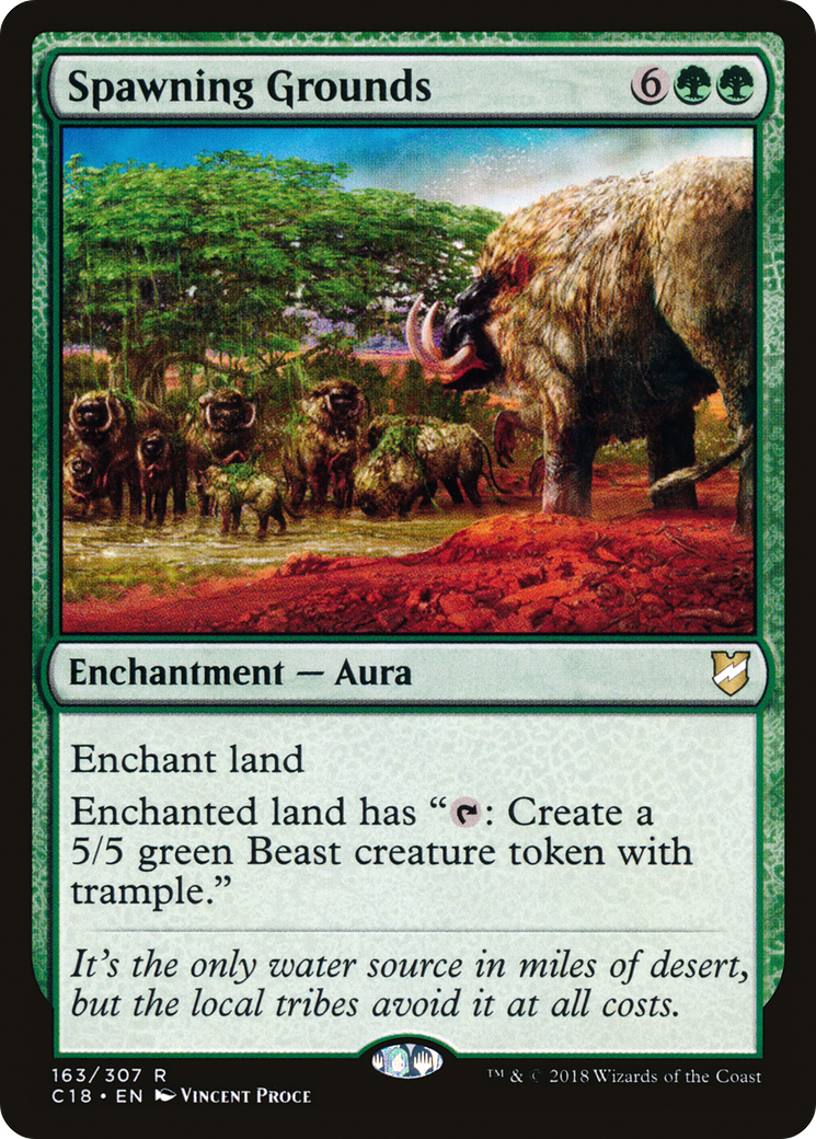 Magic: The Gathering - Spawning Grounds - Commander 2018