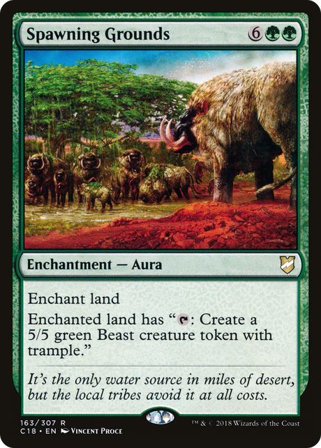Magic: The Gathering - Spawning Grounds - Commander 2018