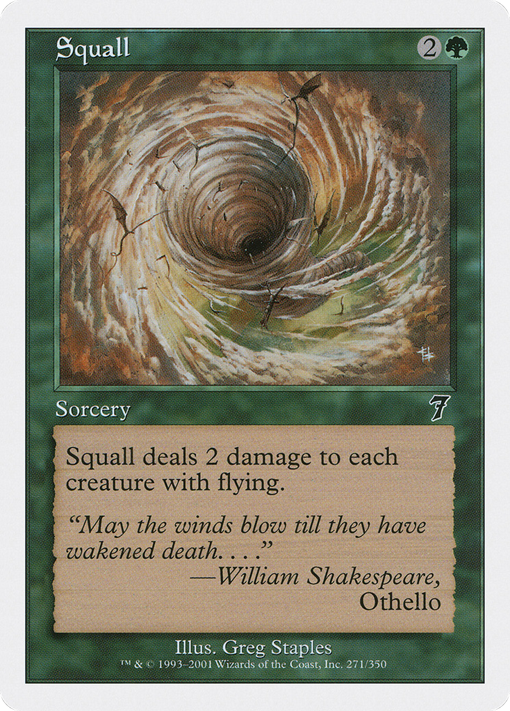 Magic: The Gathering - Squall - Seventh Edition