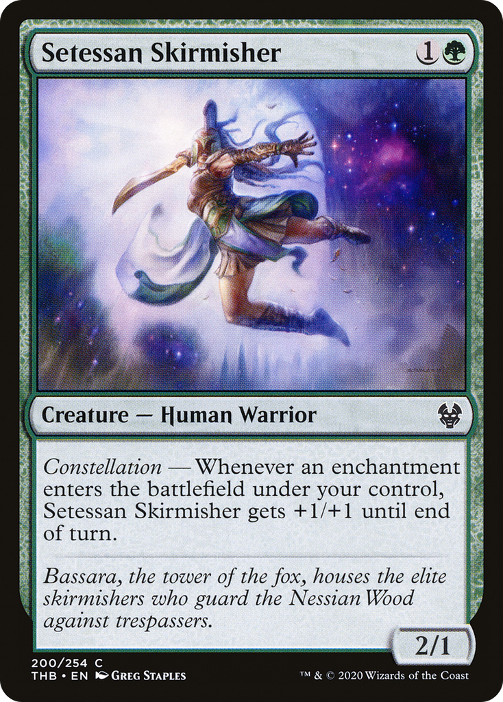 Magic: The Gathering - Setessan Skirmisher - Theros Beyond Death