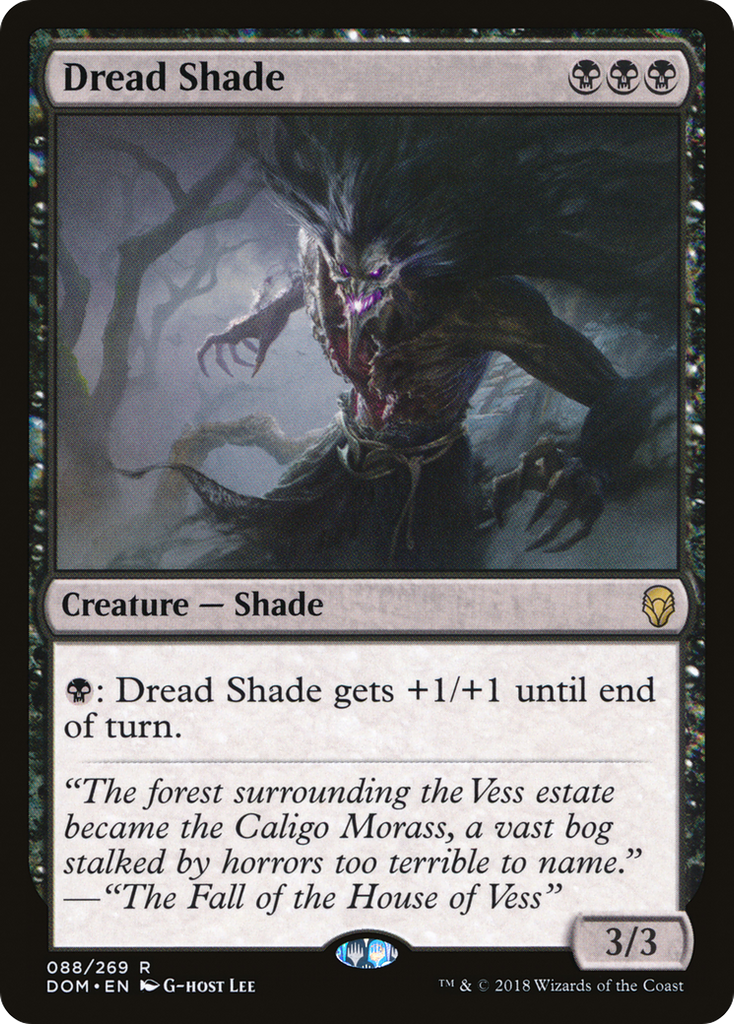 Magic: The Gathering - Dread Shade - Dominaria