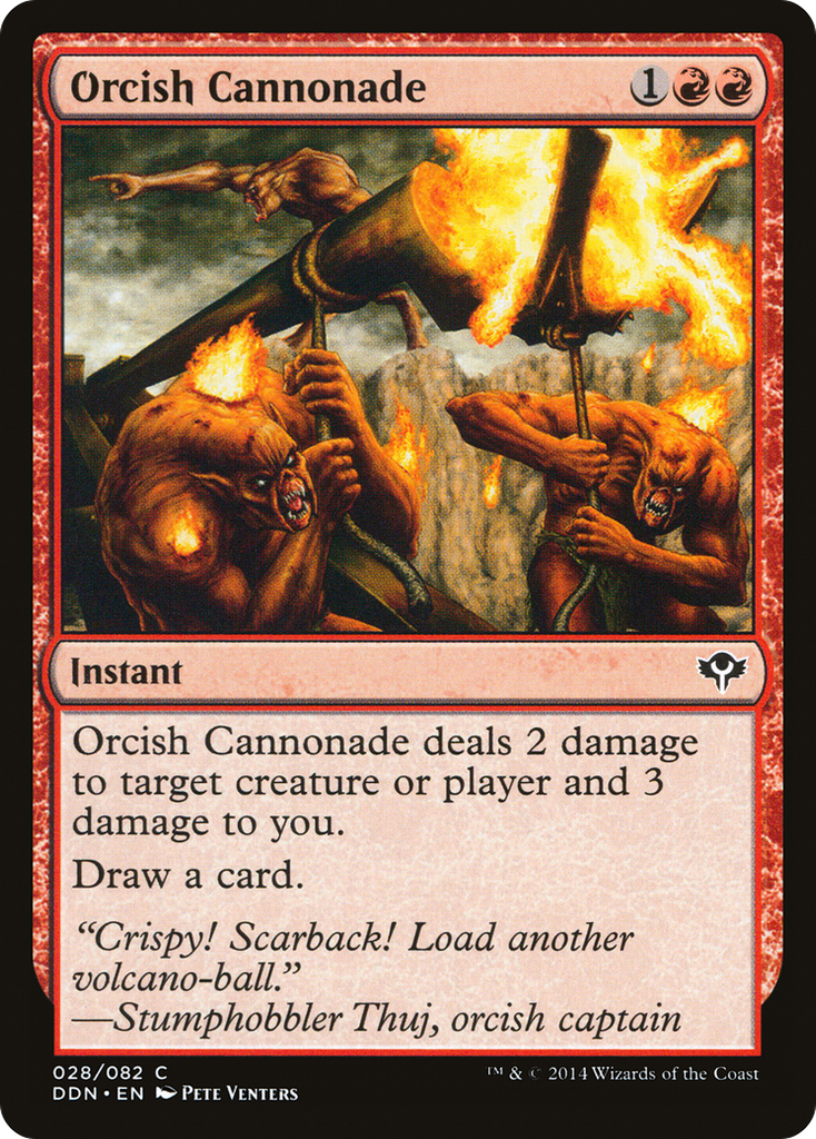 Magic: The Gathering - Orcish Cannonade - Duel Decks: Speed vs. Cunning