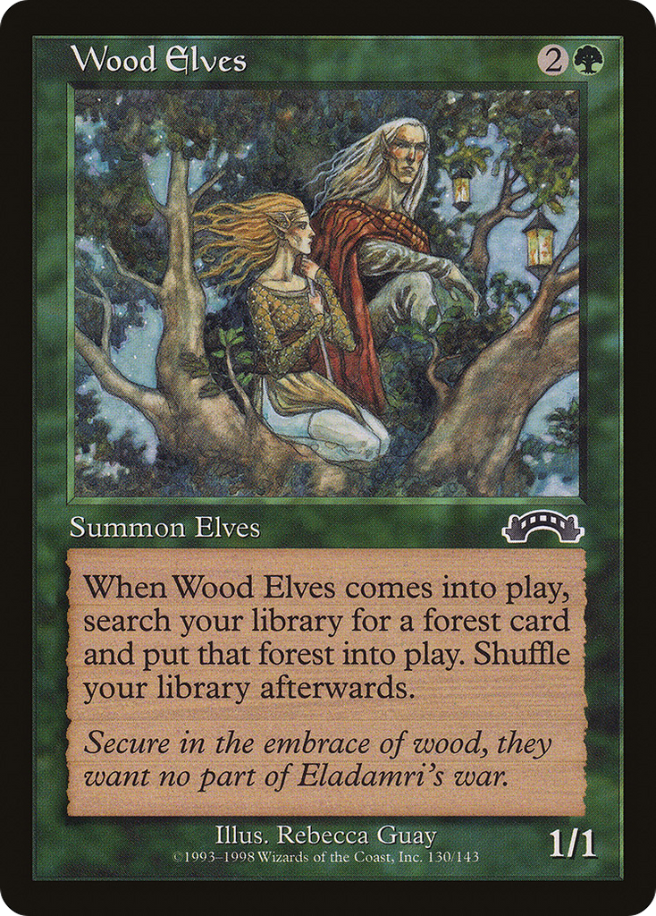Magic: The Gathering - Wood Elves - Exodus
