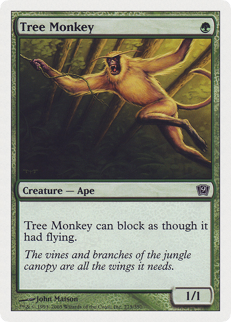 Magic: The Gathering - Tree Monkey - Ninth Edition