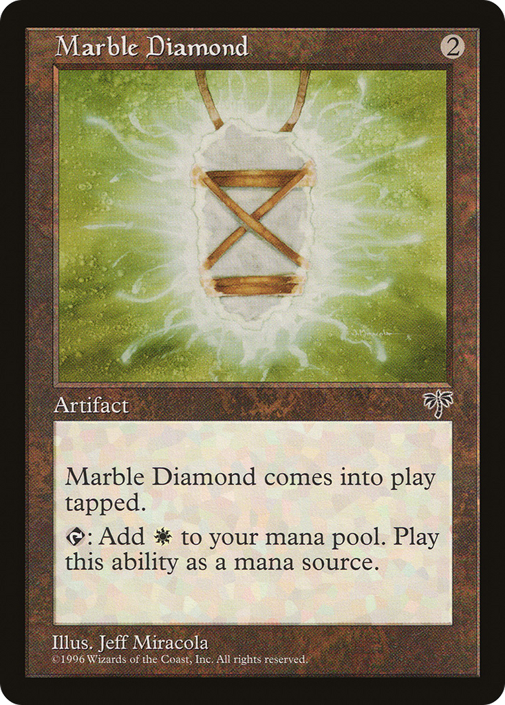 Magic: The Gathering - Marble Diamond - Mirage