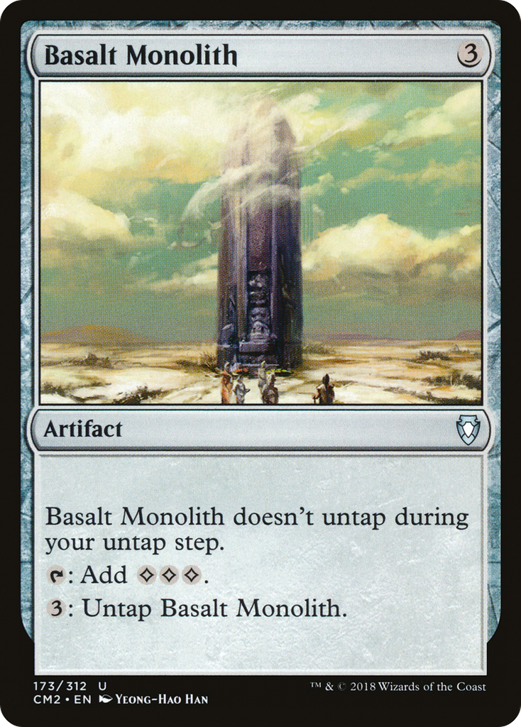 Magic: The Gathering - Basalt Monolith - Commander Anthology Volume II