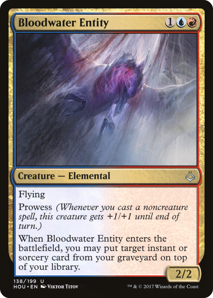 Magic: The Gathering - Bloodwater Entity - Hour of Devastation