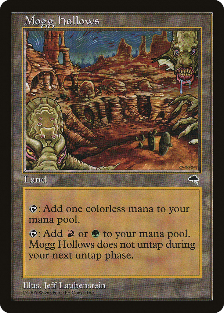 Magic: The Gathering - Mogg Hollows - Tempest