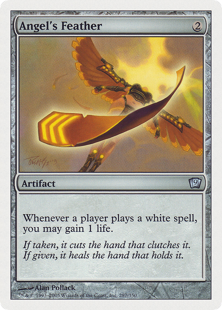 Magic: The Gathering - Angel's Feather - Ninth Edition