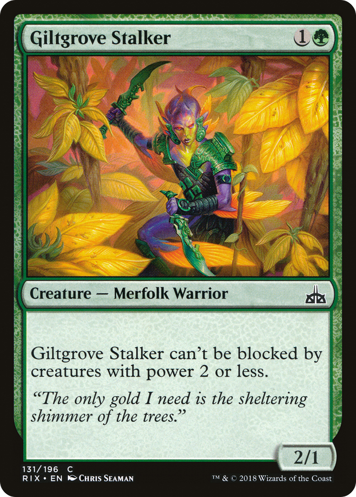 Magic: The Gathering - Giltgrove Stalker - Rivals of Ixalan