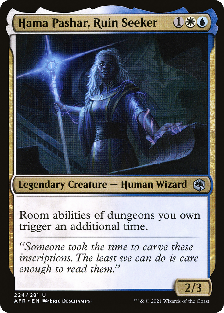Magic: The Gathering - Hama Pashar, Ruin Seeker - Adventures in the Forgotten Realms