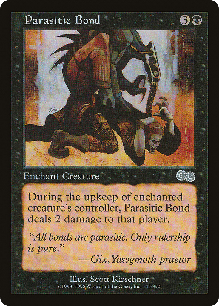 Magic: The Gathering - Parasitic Bond - Urza's Saga