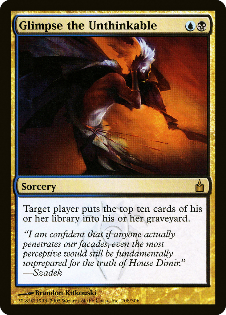 Magic: The Gathering - Glimpse the Unthinkable - Ravnica: City of Guilds