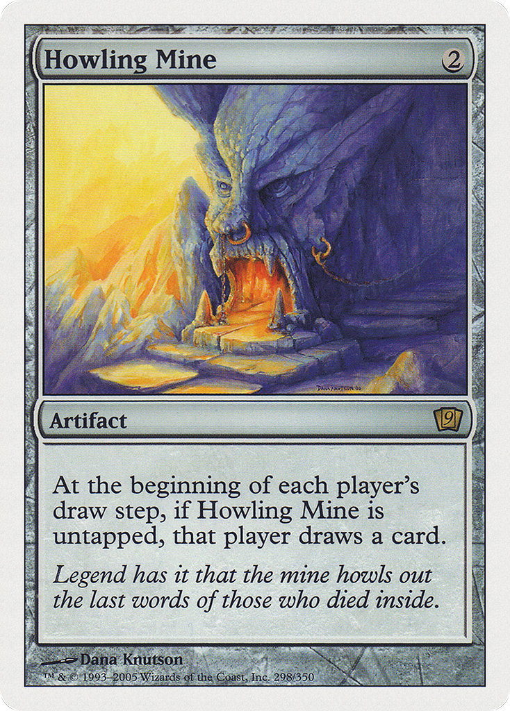 Magic: The Gathering - Howling Mine - Ninth Edition