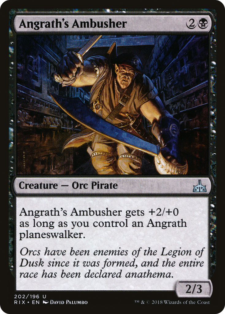 Magic: The Gathering - Angrath's Ambusher - Rivals of Ixalan