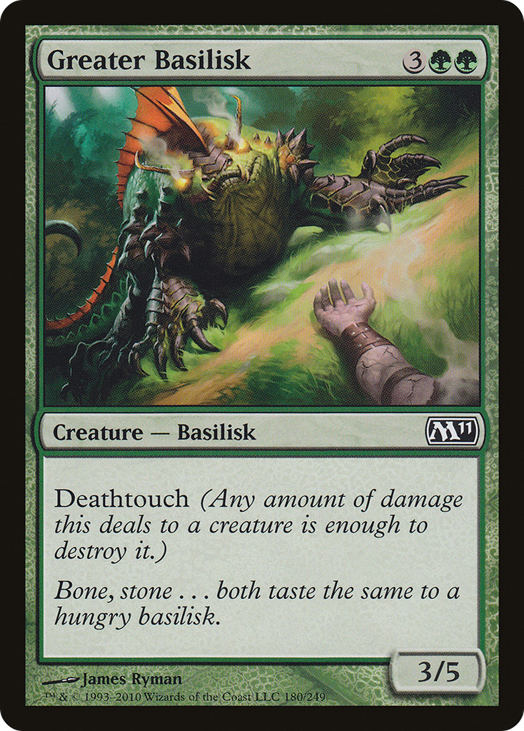 Magic: The Gathering - Greater Basilisk - Magic 2011