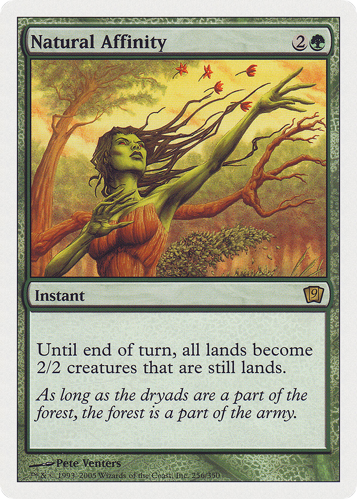 Magic: The Gathering - Natural Affinity - Ninth Edition