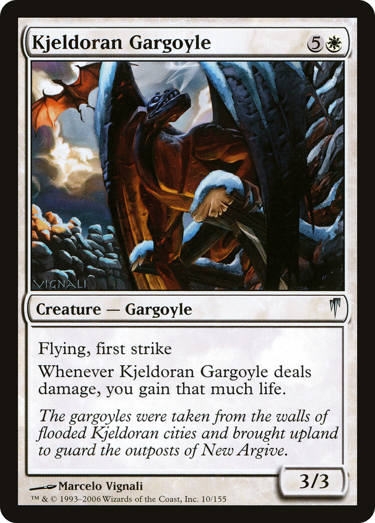 Magic: The Gathering - Kjeldoran Gargoyle - Coldsnap
