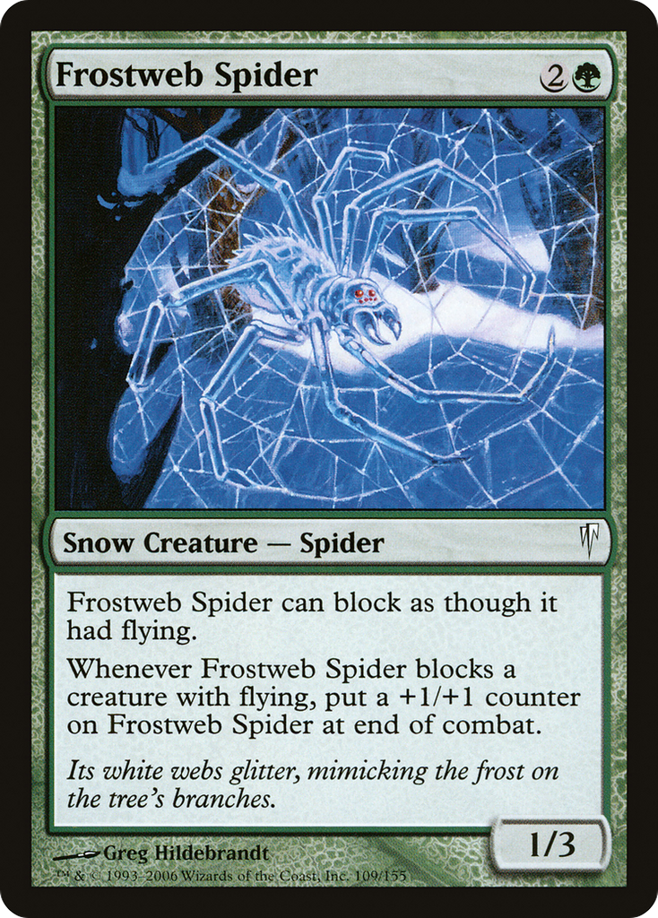 Magic: The Gathering - Frostweb Spider - Coldsnap