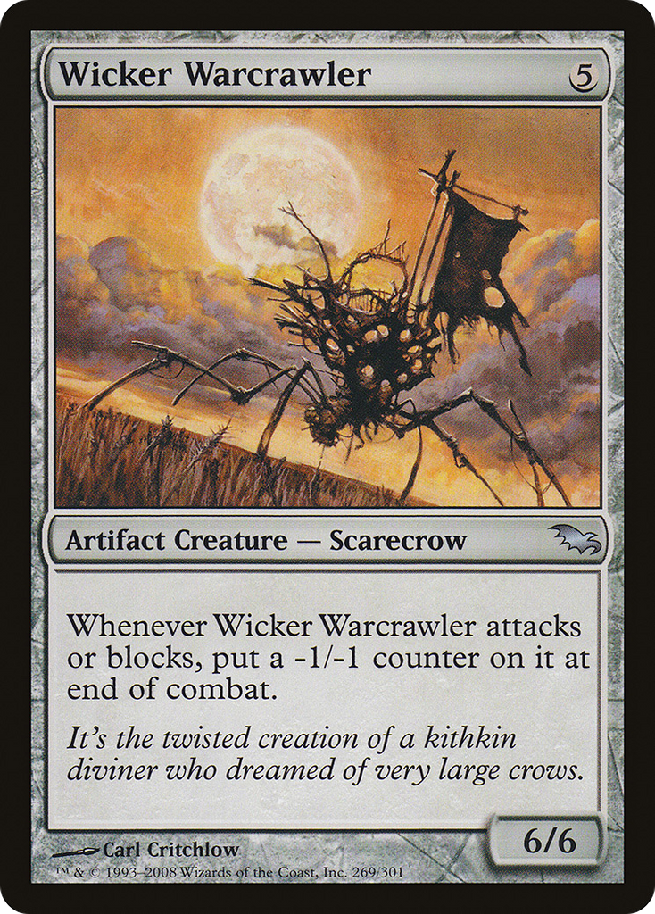 Magic: The Gathering - Wicker Warcrawler - Shadowmoor