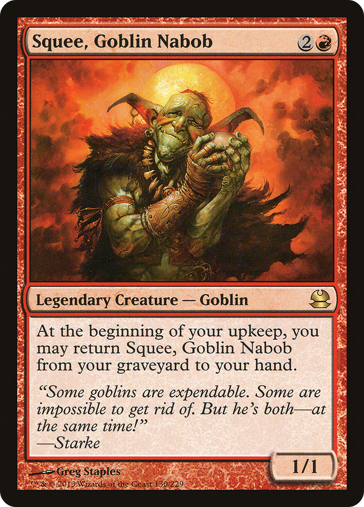 Magic: The Gathering - Squee, Goblin Nabob - Modern Masters