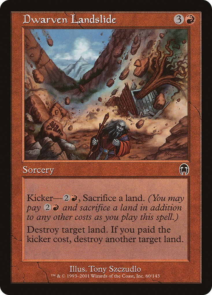 Magic: The Gathering - Dwarven Landslide - Apocalypse