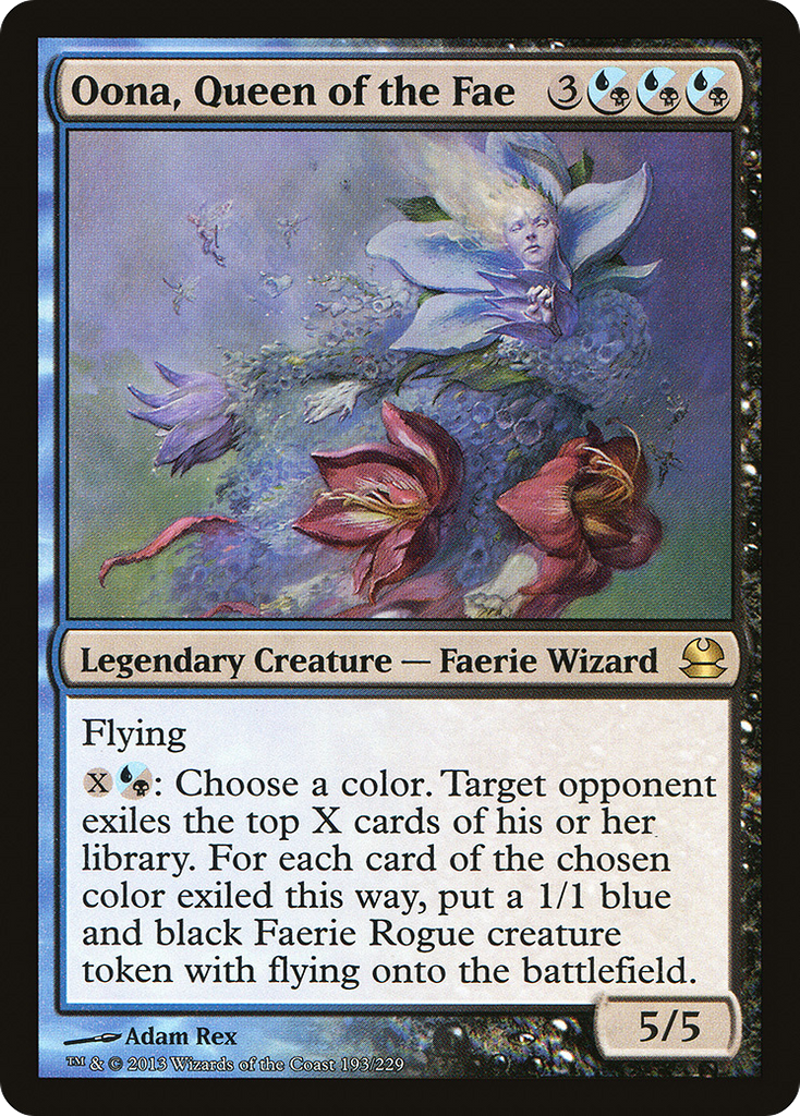 Magic: The Gathering - Oona, Queen of the Fae - Modern Masters
