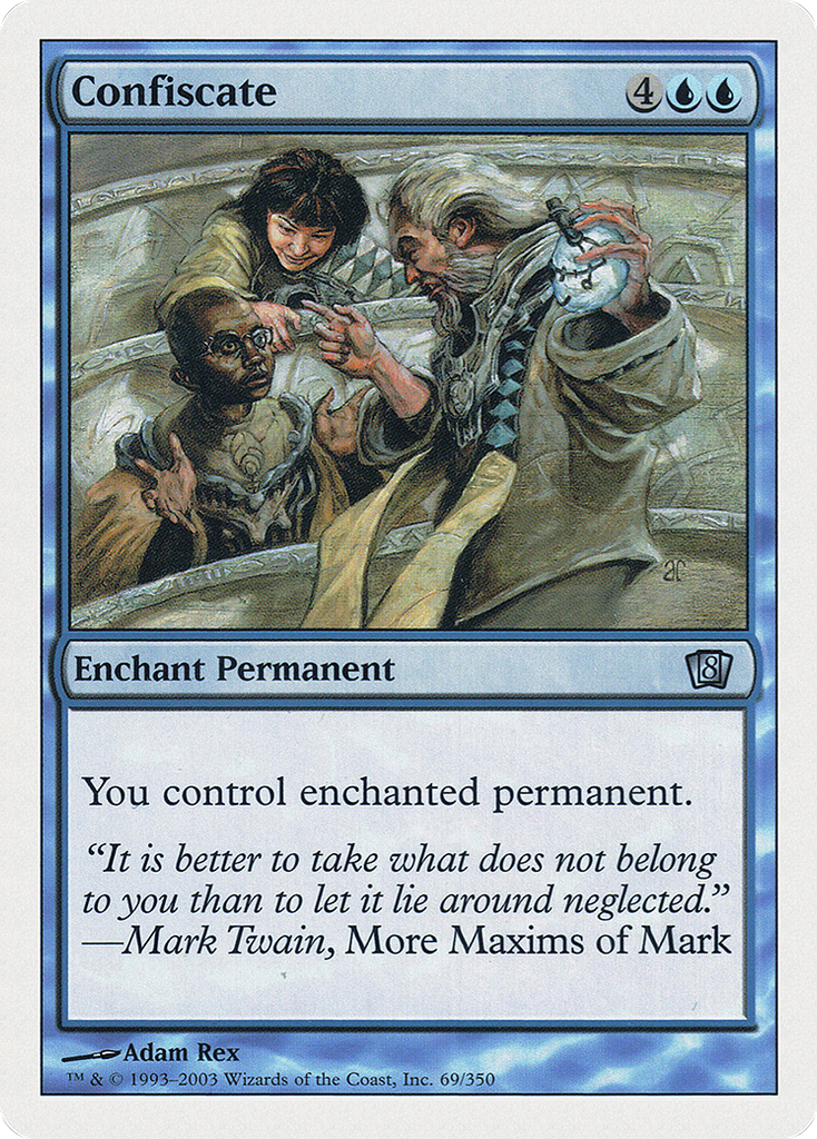 Magic: The Gathering - Confiscate - Eighth Edition