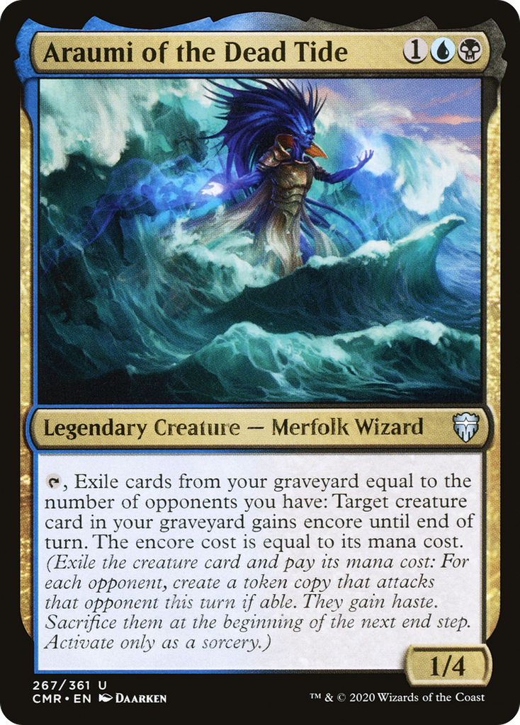 Magic: The Gathering - Araumi of the Dead Tide - Commander Legends
