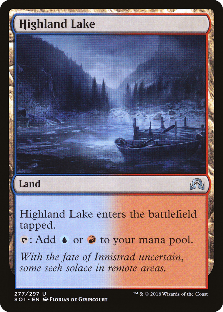 Magic: The Gathering - Highland Lake - Shadows over Innistrad