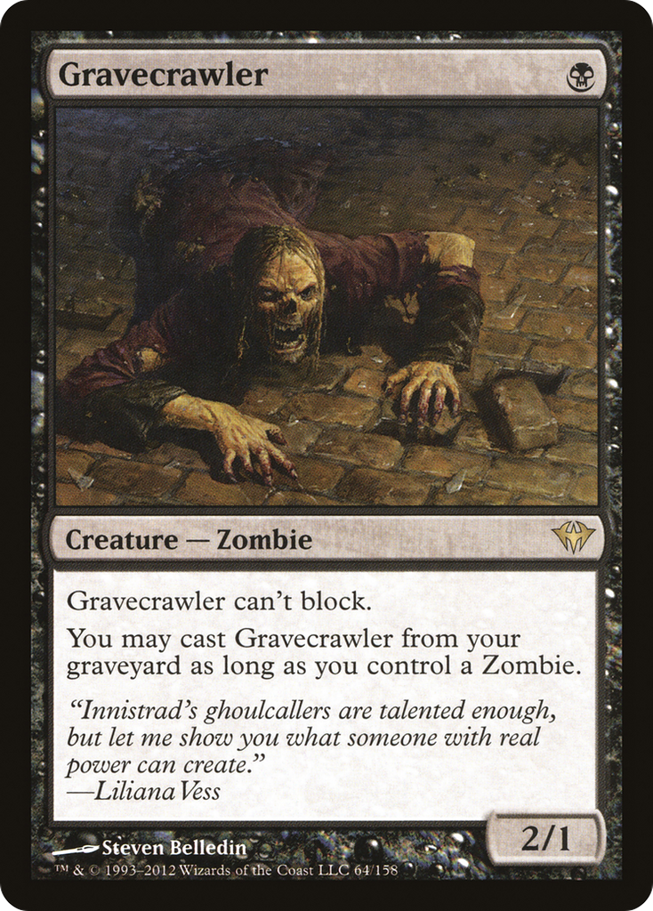 Magic: The Gathering - Gravecrawler - Dark Ascension