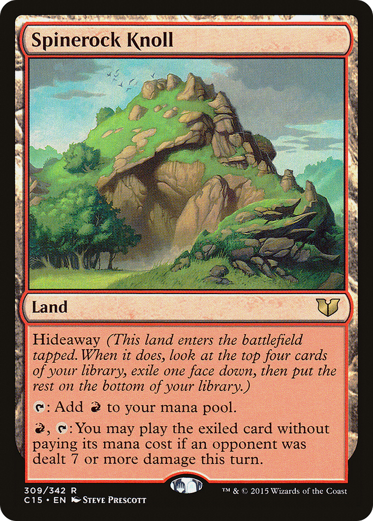 Magic: The Gathering - Spinerock Knoll - Commander 2015