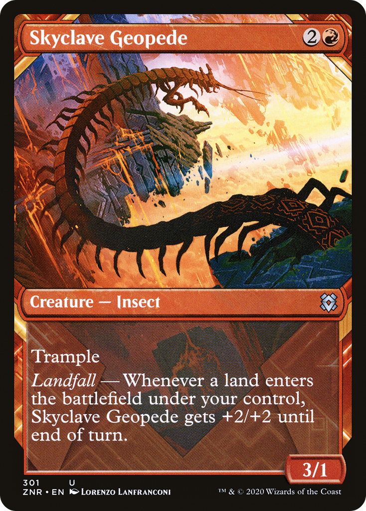 Magic: The Gathering - Skyclave Geopede - Zendikar Rising