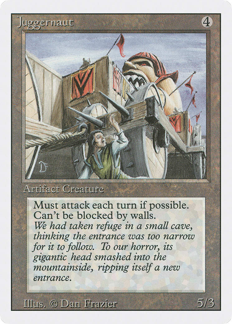 Magic: The Gathering - Juggernaut - Revised Edition