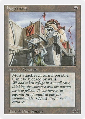 Magic: The Gathering - Juggernaut - Revised Edition