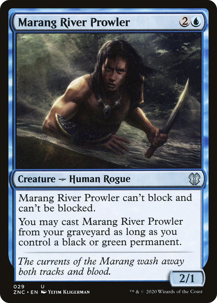 Magic: The Gathering - Marang River Prowler - Zendikar Rising Commander
