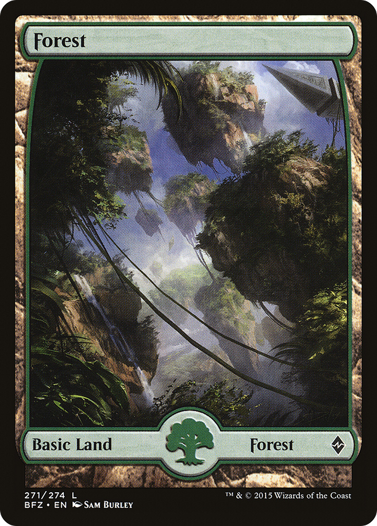 Magic: The Gathering - Forest - Battle for Zendikar